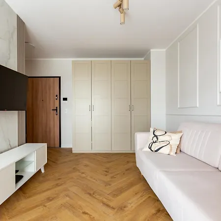 Apartment Baltic White Pearl With Garden Gdansk